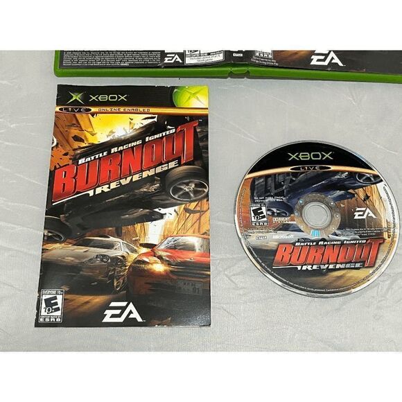 Burnout: Revenge (Microsoft Xbox 360, 2006) Complete GREAT Shape Excellent Disc - Picture 3 of 7